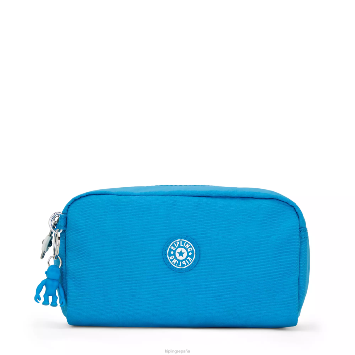 bolsa de brillo Kipling azul ansioso mujer 884V315 bolsas