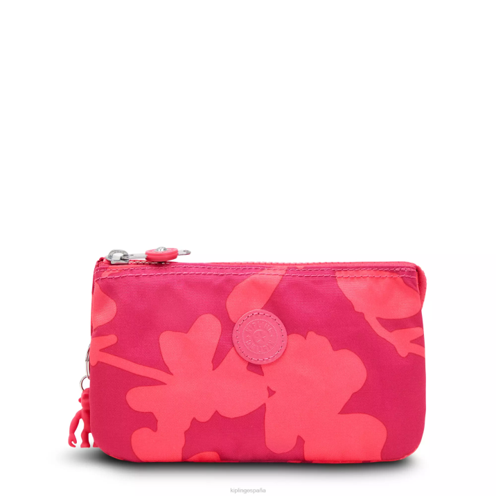 bolsa de creatividad grande estampada Kipling flor de coral mujer 884V304 bolsas