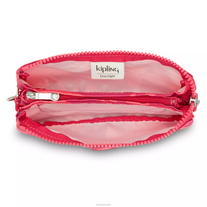bolsa de creatividad grande estampada Kipling flor de coral mujer 884V304 bolsas