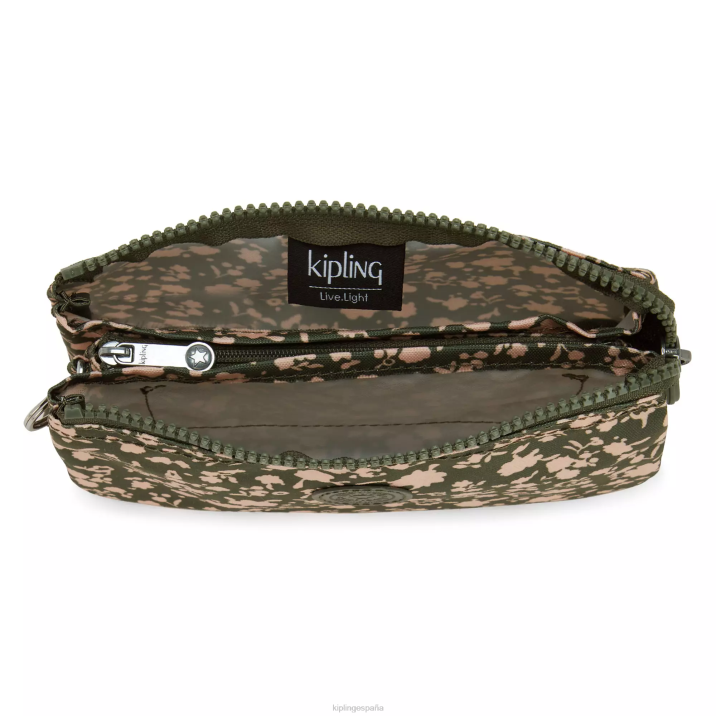 bolsa de creatividad grande estampada Kipling flores frescas mujer 884V306 bolsas