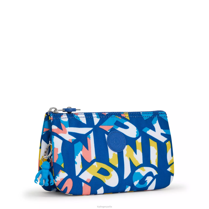bolsa de creatividad grande estampada Kipling neón mujer 884V305 bolsas