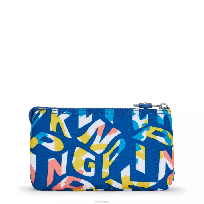 bolsa de creatividad grande estampada Kipling neón mujer 884V305 bolsas