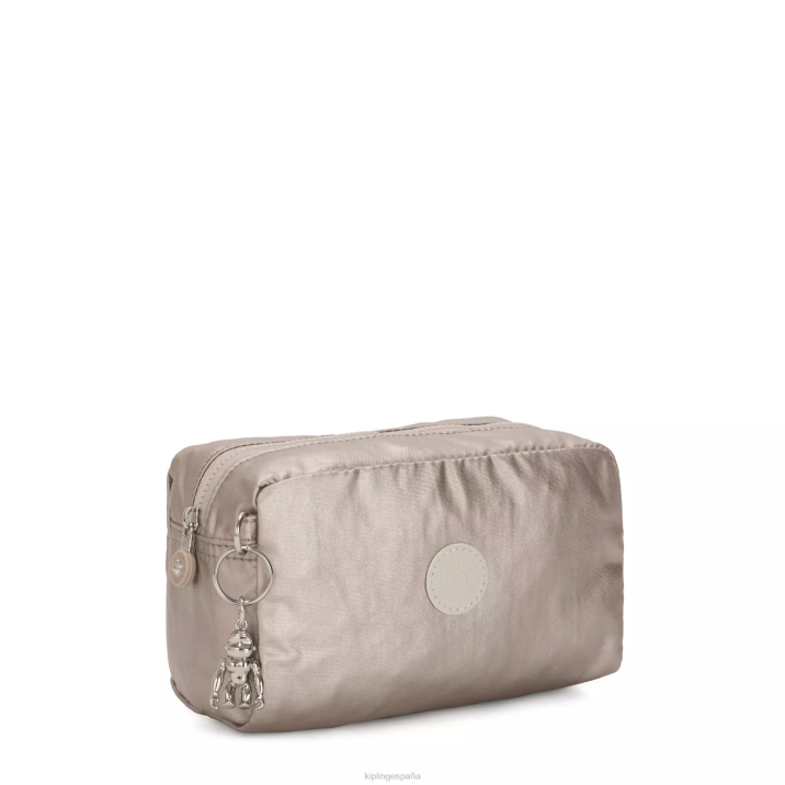 bolsa metálica brillante Kipling resplandor metalico mujer 884V316 bolsas