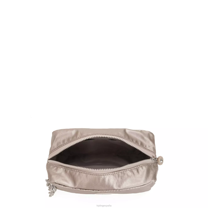 bolsa metálica brillante Kipling resplandor metalico mujer 884V316 bolsas