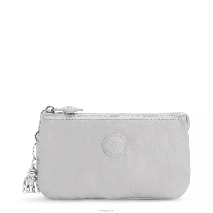 bolsa metalica grande creative Kipling metálico brillante mujer 884V547 bolsas