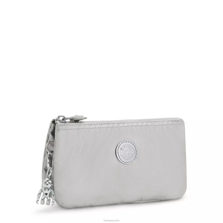 bolsa metalica grande creative Kipling metálico brillante mujer 884V547 bolsas