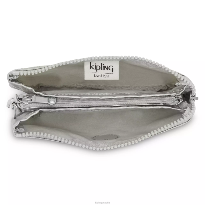 bolsa metalica grande creative Kipling metálico brillante mujer 884V547 bolsas