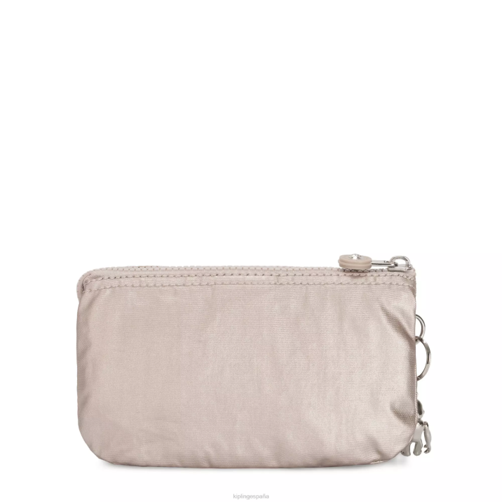 bolsa metalica grande creative Kipling resplandor metalico mujer 884V548 bolsas