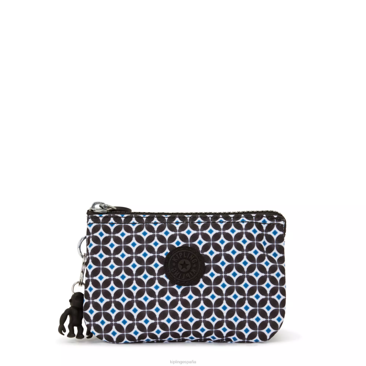bolsito creatividad estampado pequeño Kipling azulejo negruzco mujer 884V557 bolsas