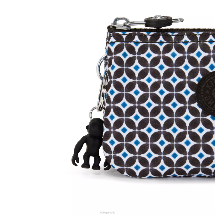 bolsito creatividad estampado pequeño Kipling azulejo negruzco mujer 884V557 bolsas
