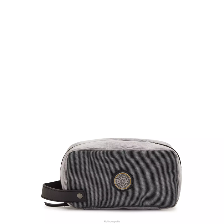 neceser riaz Kipling dúo gris negro mujer 884V525 bolsas