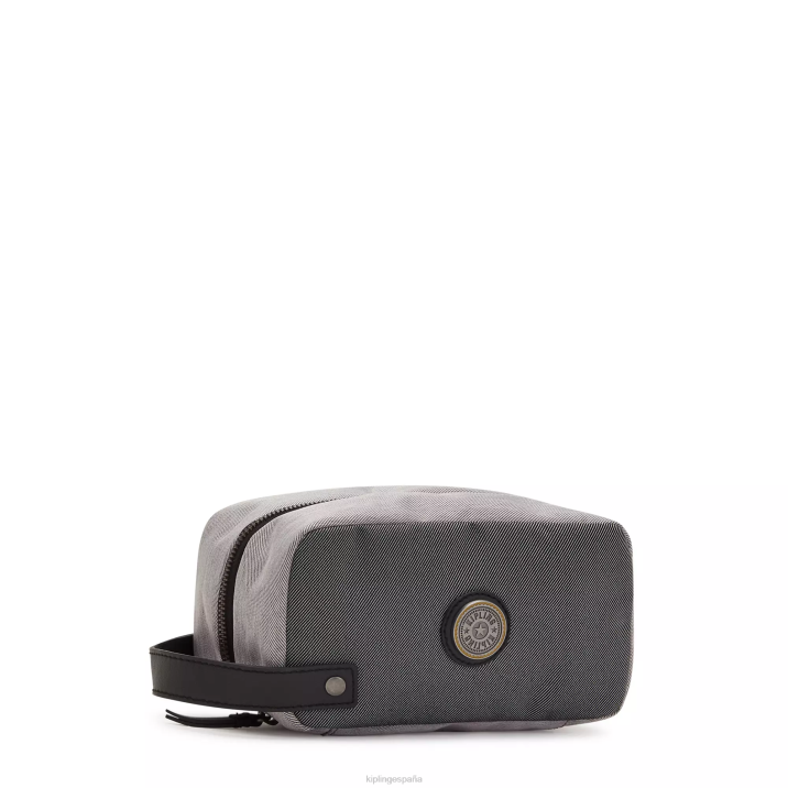 neceser riaz Kipling dúo gris negro mujer 884V525 bolsas