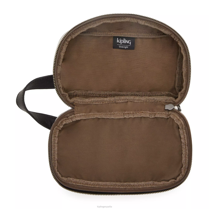 neceser riaz Kipling dúo gris negro mujer 884V525 bolsas