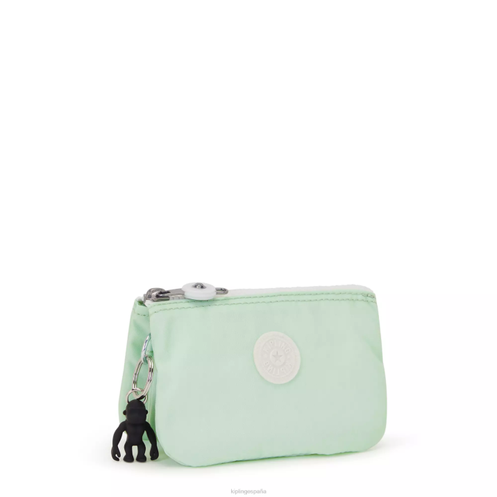 pequeña bolsa de creatividad Kipling aireado verde mujer 884V562 bolsas