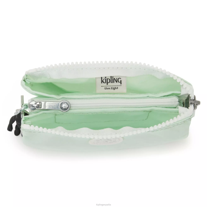 pequeña bolsa de creatividad Kipling aireado verde mujer 884V562 bolsas