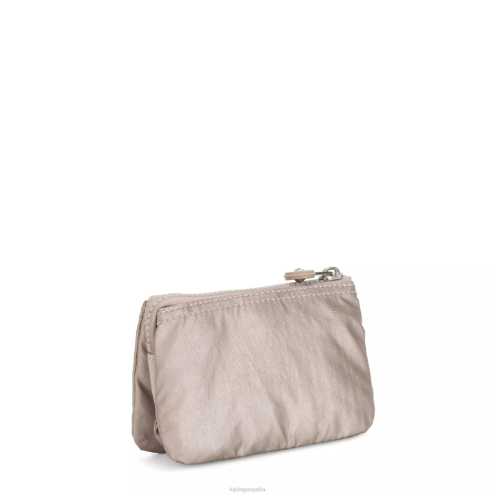 pequeño estuche metálico creative Kipling resplandor metalico mujer 884V613 bolsas