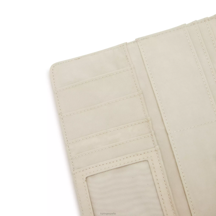 billetera con broche de dinero Kipling arena clara mujer 884V291 carteras y muñequeras