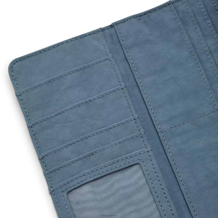 billetera con broche de dinero Kipling cepillo azul mujer 884V286 carteras y muñequeras
