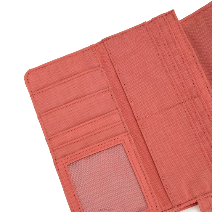 billetera con broche de dinero Kipling rosa de la vendimia mujer 884V290 carteras y muñequeras