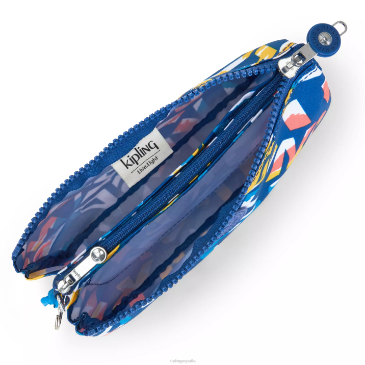 bolso de mano creative extra grande estampado Kipling neón mujer 884V565 carteras y muñequeras