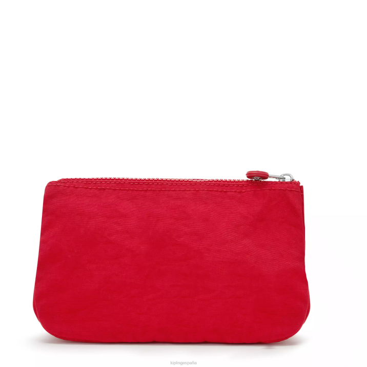 bolso de mano extra grande creative Kipling colorete rojo mujer 884V543 carteras y muñequeras