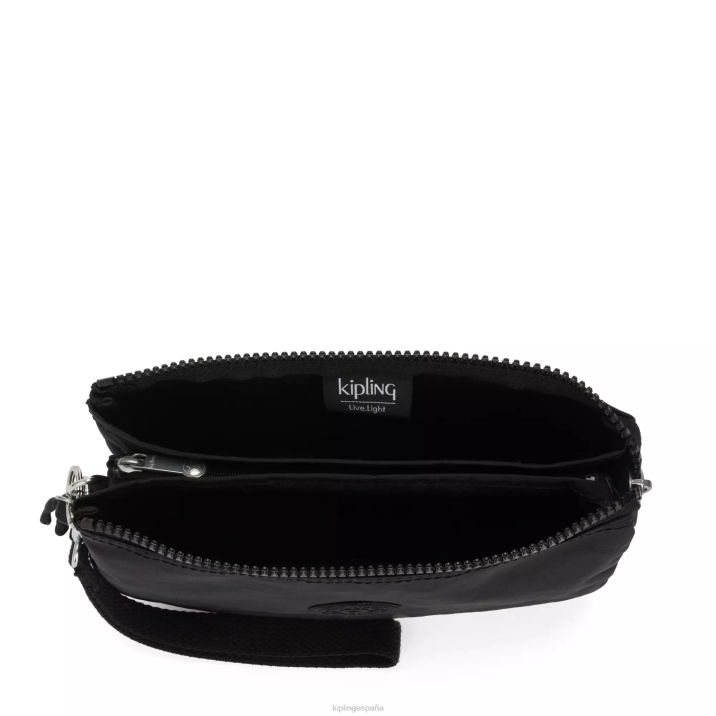 bolso de mano extra grande creative Kipling negro negro mujer 884V541 carteras y muñequeras