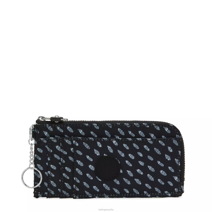 cartera con estampado dafni Kipling puntos finales mujer 884V554 carteras y muñequeras