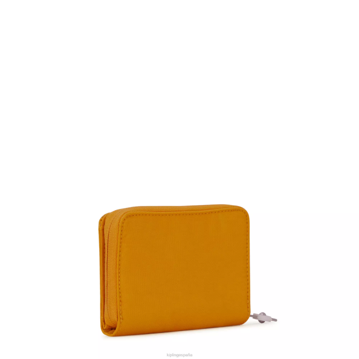 dinero amor cartera pequeña Kipling amarillo rapido mujer 884V298 carteras y muñequeras