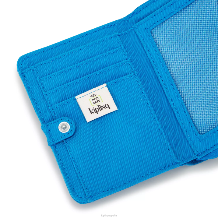 dinero amor cartera pequeña Kipling azul ansioso mujer 884V301 carteras y muñequeras