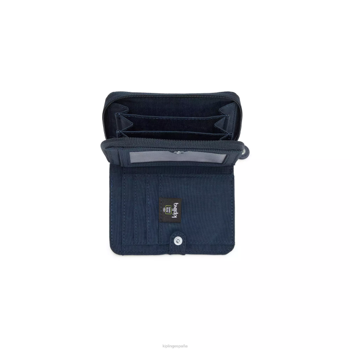 dinero amor cartera pequeña Kipling azul azul mujer 884V300 carteras y muñequeras