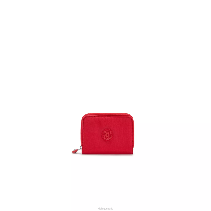 dinero amor cartera pequeña Kipling colorete rojo mujer 884V302 carteras y muñequeras