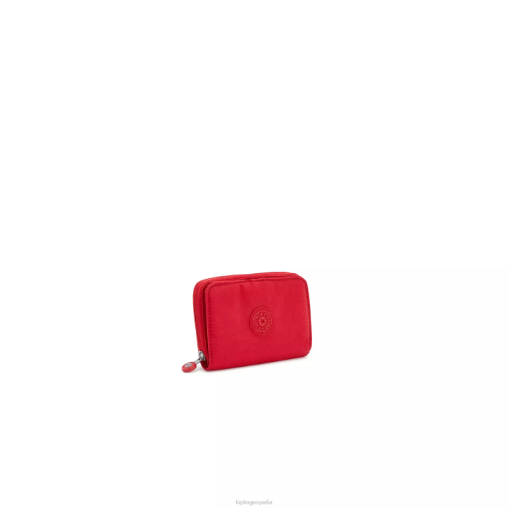 dinero amor cartera pequeña Kipling colorete rojo mujer 884V302 carteras y muñequeras