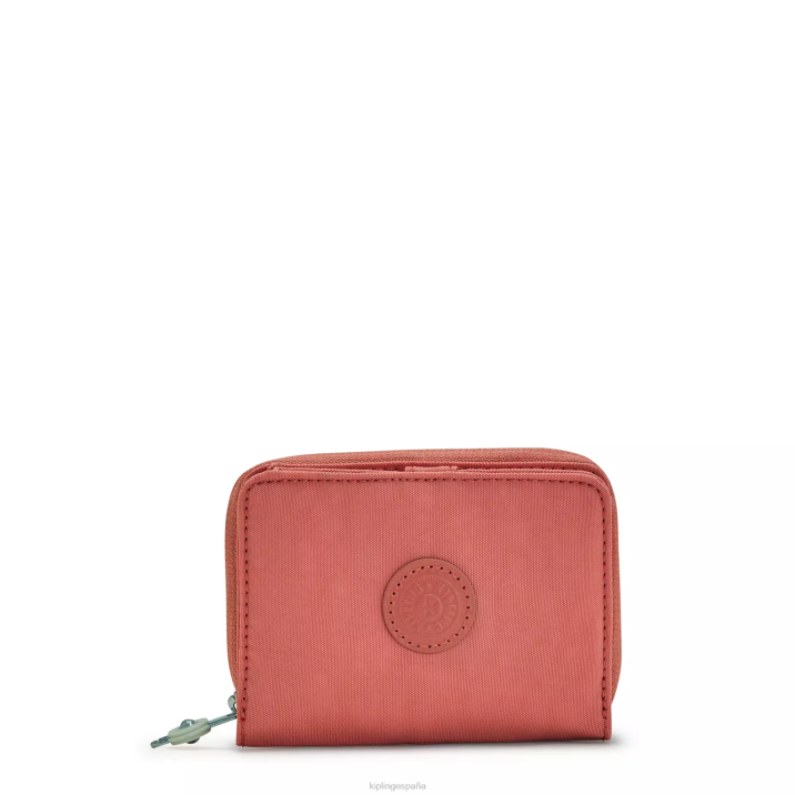 dinero amor cartera pequeña Kipling rosa de la vendimia mujer 884V297 carteras y muñequeras