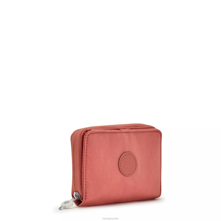 dinero amor cartera pequeña Kipling rosa de la vendimia mujer 884V297 carteras y muñequeras