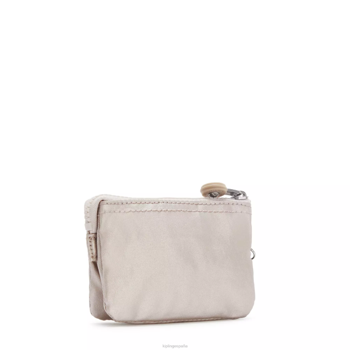 llavero metalizado mini bolsita creatividad Kipling resplandor metalico mujer 884V611 llaveros
