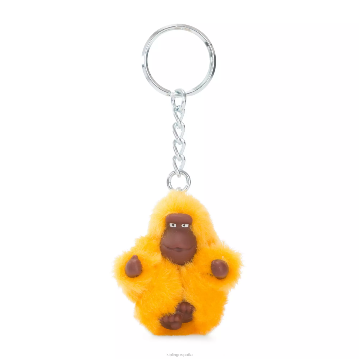 llavero mono extrapequeño sven Kipling amarillo vivo mujer 884V717 llaveros