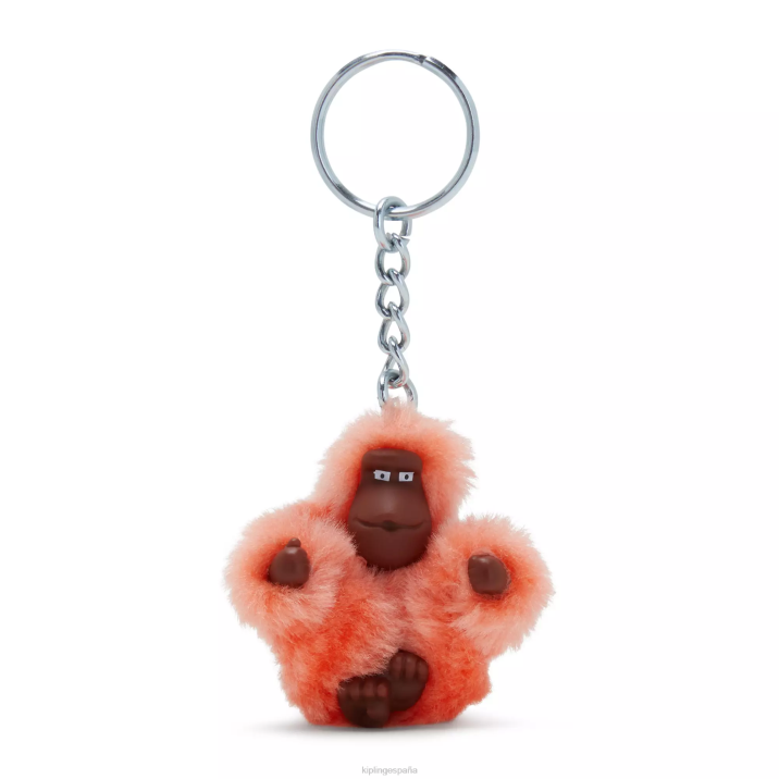 llavero mono extrapequeño sven Kipling coral fresco mujer 884V720 llaveros