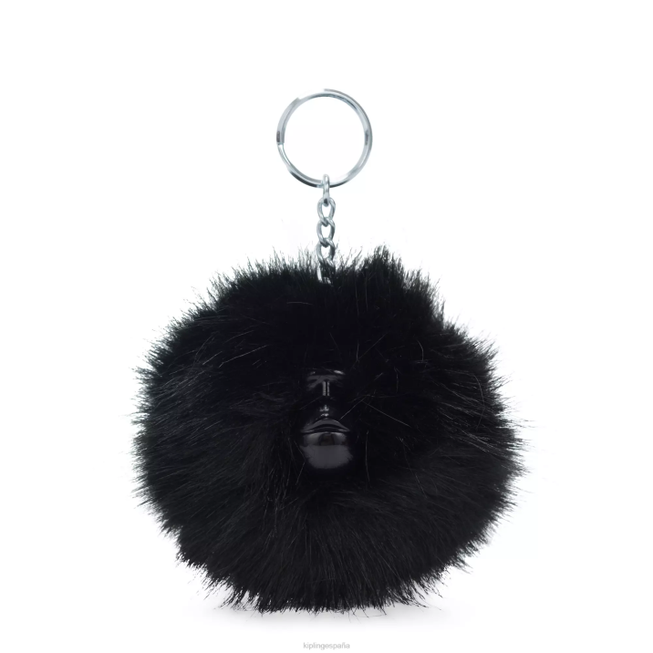 llavero mono pompón Kipling verdadero negro mujer 884V730 llaveros
