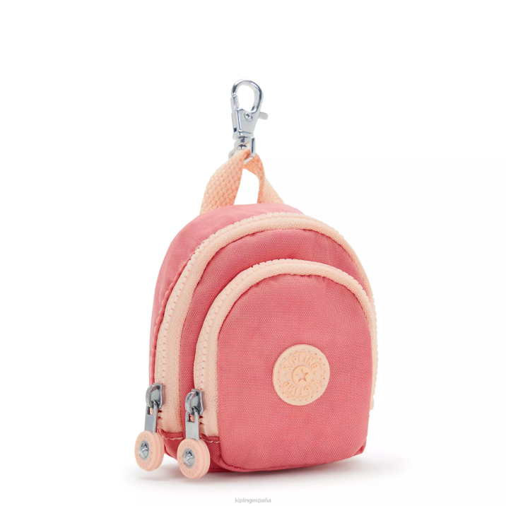 mini llavero de seúl Kipling rosa alegre mujer 884V618 llaveros