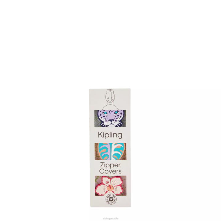 tiradores de cremallera Kipling flor de tigre mujer 884V716 llaveros