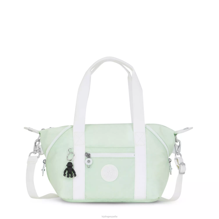 bolsa de hombro Art mini Kipling aireado verde mujer 884V39 bolsas de hombro