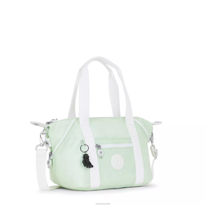 bolsa de hombro Art mini Kipling aireado verde mujer 884V39 bolsas de hombro
