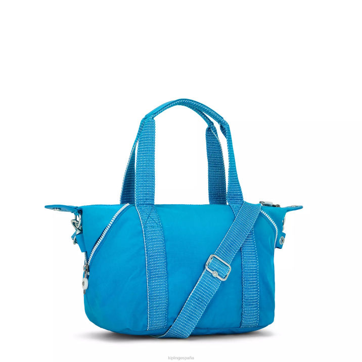 bolsa de hombro Art mini Kipling azul ansioso mujer 884V40 bolsas de hombro