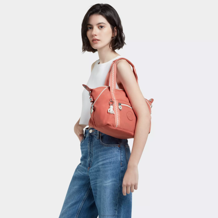 bolsa de hombro Art mini Kipling rosa de la vendimia mujer 884V41 bolsas de hombro