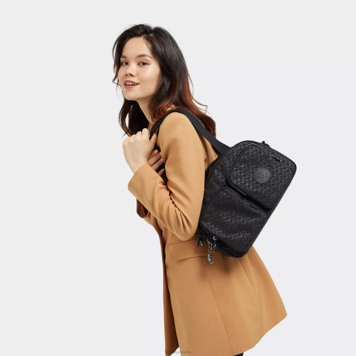 bolsa de hombro con estampado cool defea Kipling firma en relieve mujer 884V234 bolsas de hombro