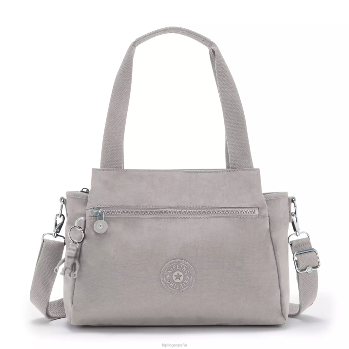 bolsa de hombro elysia Kipling gris gris mujer 884V153 bolsas de hombro