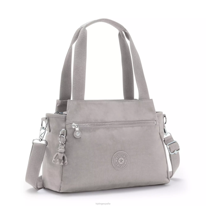 bolsa de hombro elysia Kipling gris gris mujer 884V153 bolsas de hombro