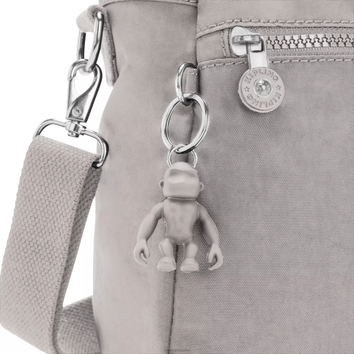 bolsa de hombro elysia Kipling gris gris mujer 884V153 bolsas de hombro