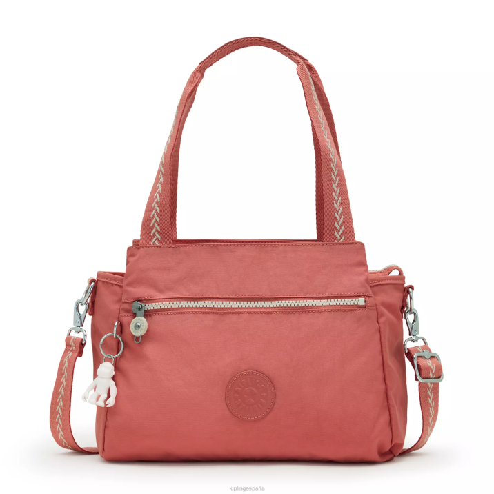 bolsa de hombro elysia Kipling rosa de la vendimia mujer 884V157 bolsas de hombro