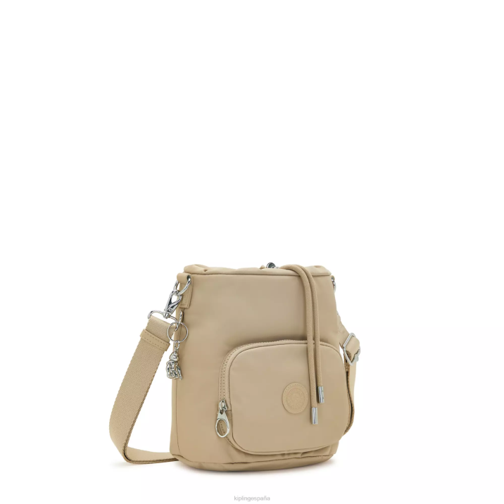 bolsa de hombro kyla Kipling beige natural mujer 884V178 bolsas de hombro